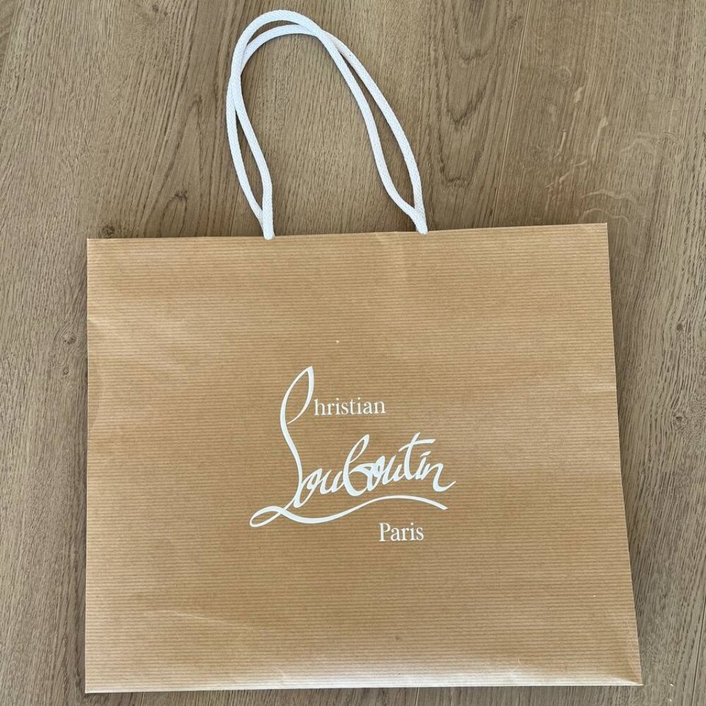 Christian louboutin empty shopping bag, gift bag AUTHENTIC